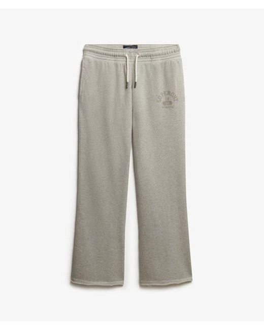 Superdry Black & Co Athletic Essentials Low Rise Flare joggers