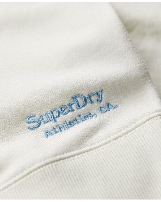Sweat à logo essential Superdry en coloris White