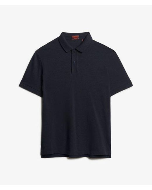 Superdry Blue & Co City Pique Polo Shirt for men