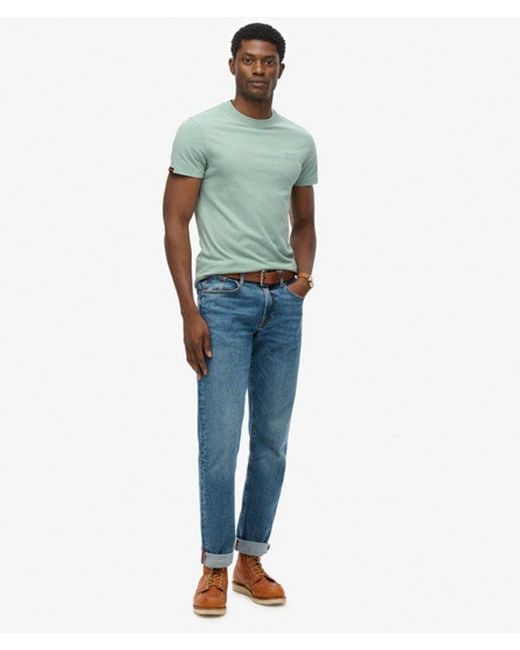 Superdry Green Essential Logo T-Shirt for men