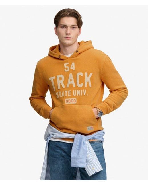 Superdry Orange & Co Track Hoodie for men