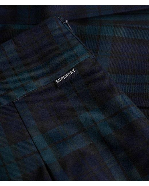 Superdry Blue & Co Mini Pleated Skort