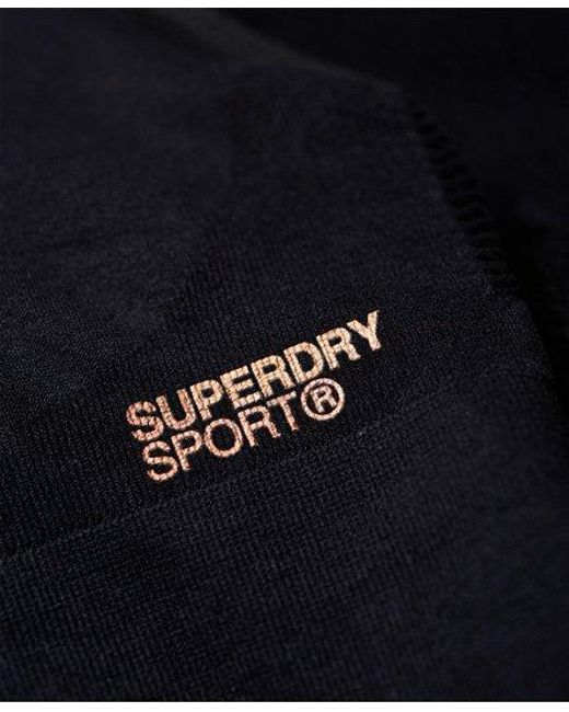 Superdry Black Active Studio Seamless Bra