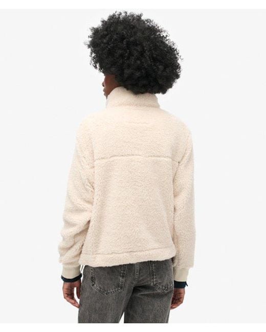 Superdry Natural & Co Boxy Fit Super Soft Henley Jumper