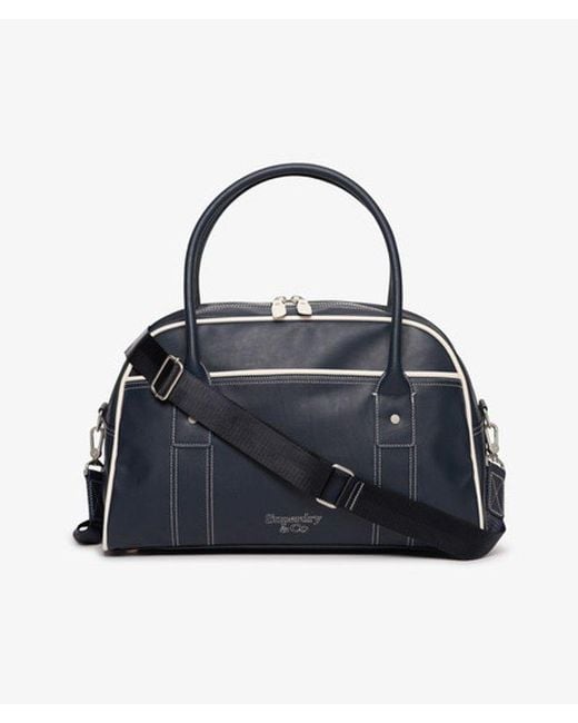 Superdry Blue & Co Vintage Bowling Bag