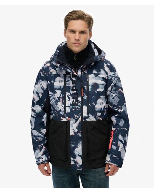 Superdry Blue & Co Ultimate Freestyle Ski Jacket for men