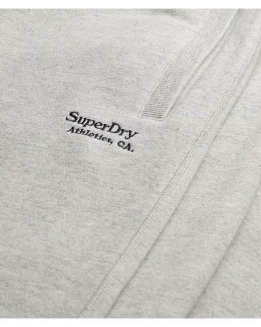 Superdry Blue Essential Logo Cuffed Joggers