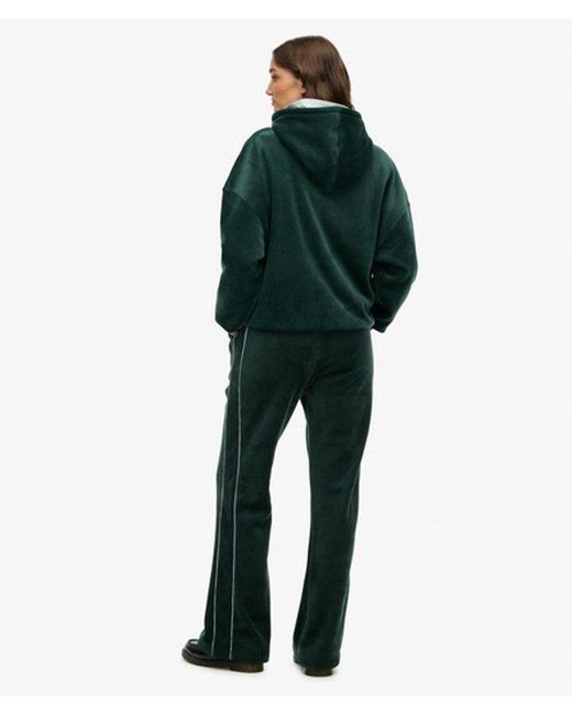 Superdry Green & Co Country Club Velour Straight joggers