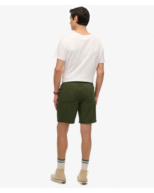 Superdry Green & Co Essentials Walk Shorts for men