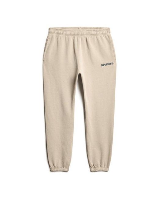 Superdry Red & Co Micro Logo Graphic joggers for men