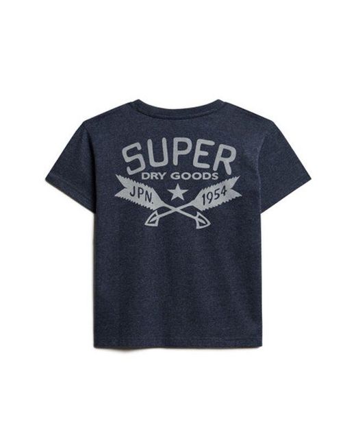 Superdry Black & Co Lo-fi Outdoor Fitted T-shirt