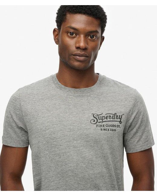 Superdry Gray & Co Outdoor Co T-shirt for men