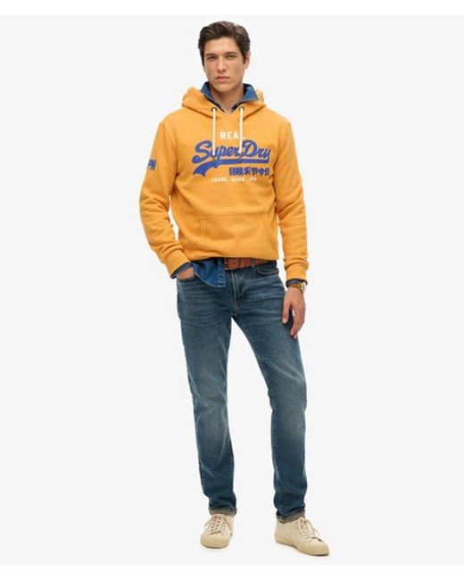 Superdry Orange & Co Vintage Logo Classic Hoodie for men