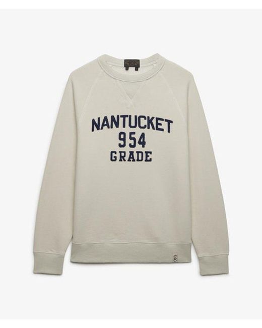 Superdry Natural & Co Merchant Vintage Applique Sweatshirt for men