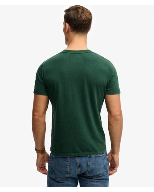 Superdry Green & Co Vintage Prep Relaxed T-shirt for men