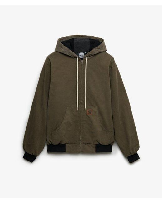 Superdry Gray & Co Carhartt Reworked Hooded Jacket for men