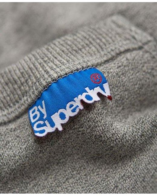 Superdry Gray Track & Field Joggers Phoenix Grit for men