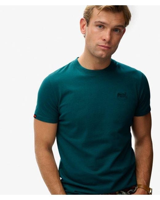 Superdry Green & Co Essential Logo T-shirt for men