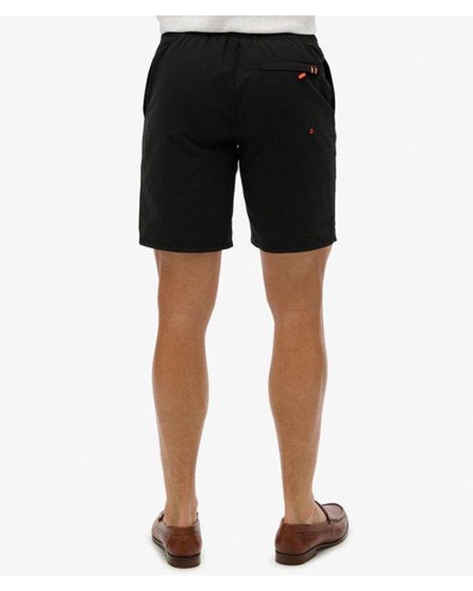 Homme Short De Surf Classique À Logo Longueur 48 Cm Taille Superdry pour homme en coloris Black
