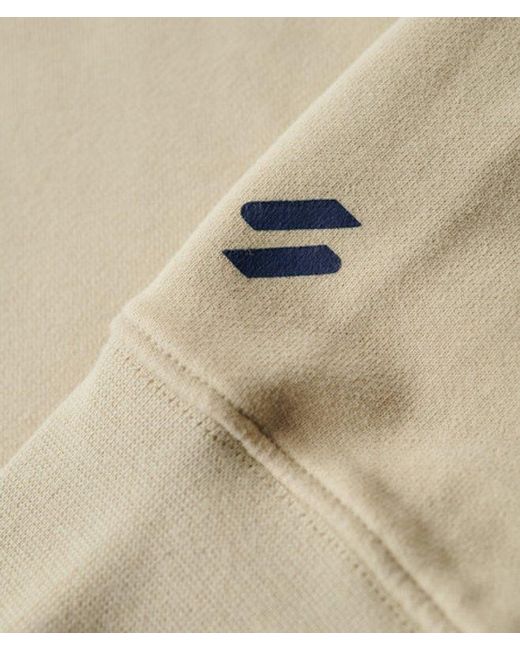 Superdry Natural & Co Sportswear Logo Loose Crew Sweatshirt for men