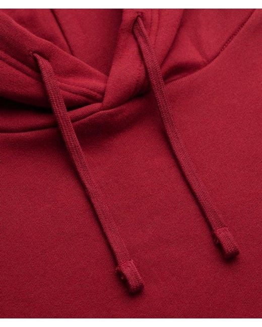 Superdry Red & Co Essential Logo Hoodie for men