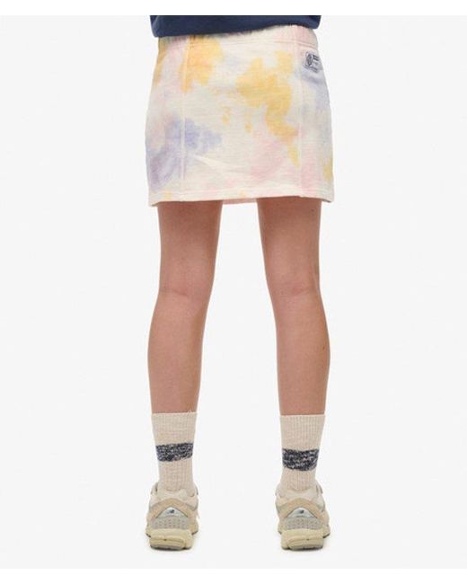 Superdry Blue & Co Essential Tie Dye Skirt