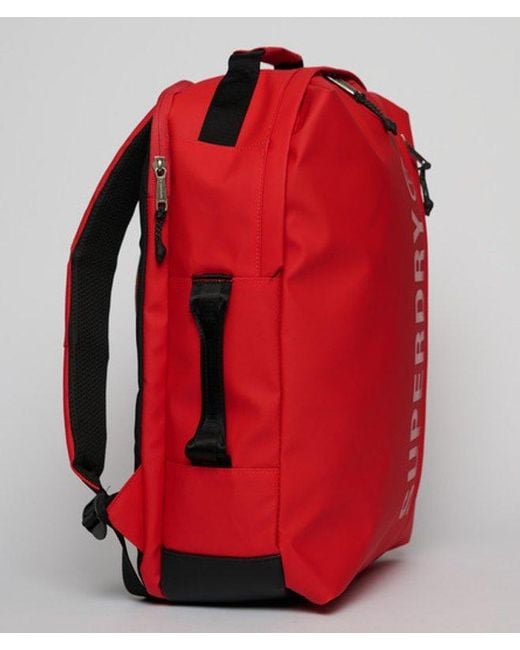 Superdry Red & Co 35 Litre Tarp Backpack