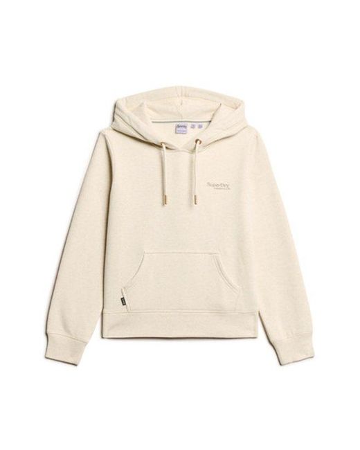 Superdry Natural Essential Logo Hoodie