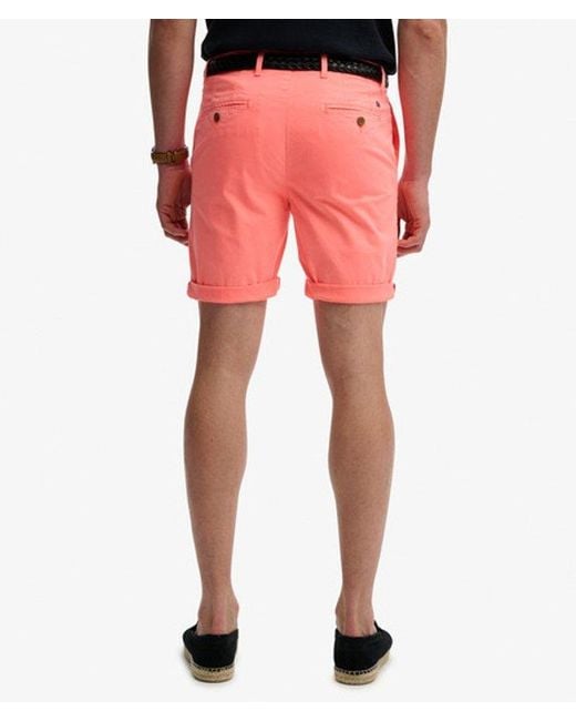 Superdry Red & Co Premium Regular Chino Shorts for men