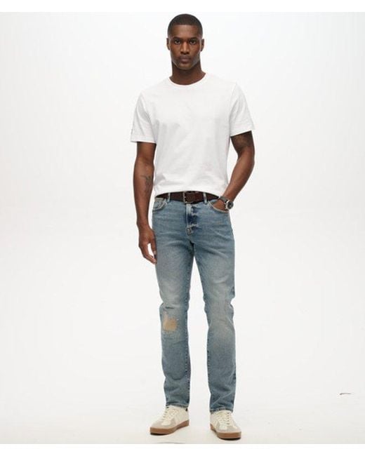 Superdry Blue & Co The Merchant Store - Organic Slim Jeans for men