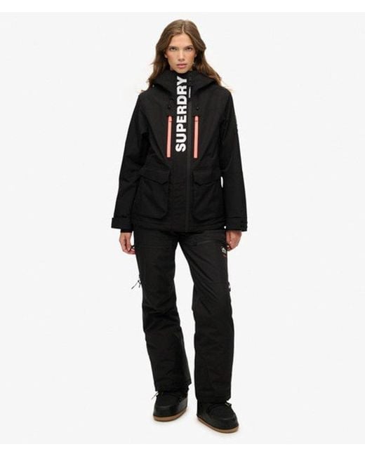 Superdry Black & Co Ultimate Freestyle Ski Jacket
