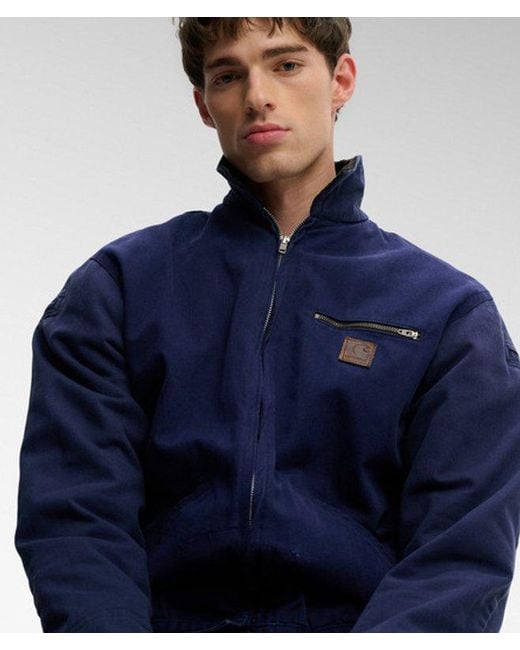Superdry Blue & Co Carhartt Reworked Collared Jacket for men