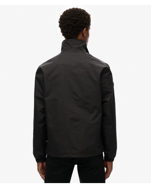 Superdry Black Surplus Otto Coach Jacket for men