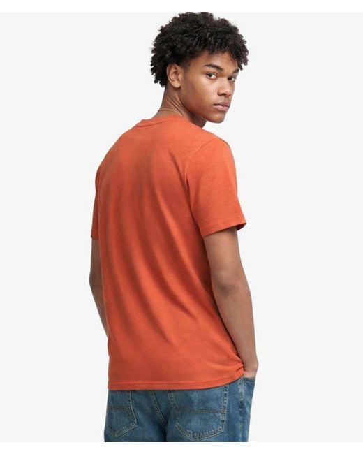 Superdry Red & Co Vintage Logo Heritage Relaxed T-shirt for men