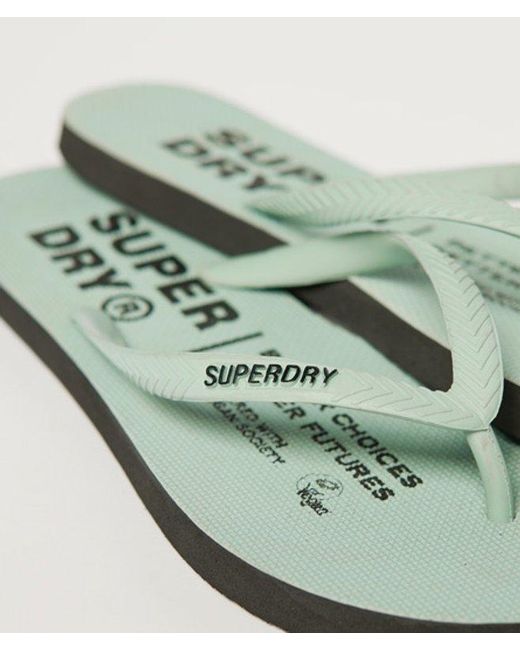 Superdry Green & Co Studios Flip Flops