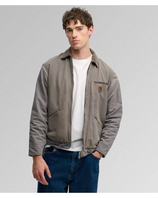 Superdry Gray & Co Carhartt Reworked Collared Jacket for men