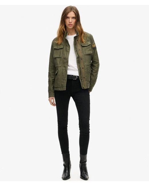 Superdry Green & Co Embellished Classic M65 Jacket