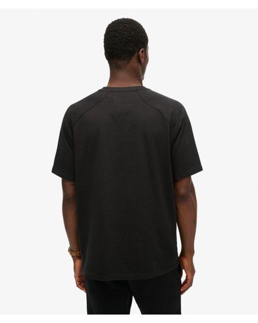 Superdry Black & Co Tech Relaxed T-shirt for men