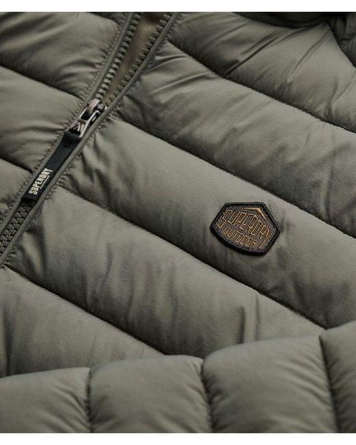 Superdry Green & Co Hooded Fuji Lite Jacket for men