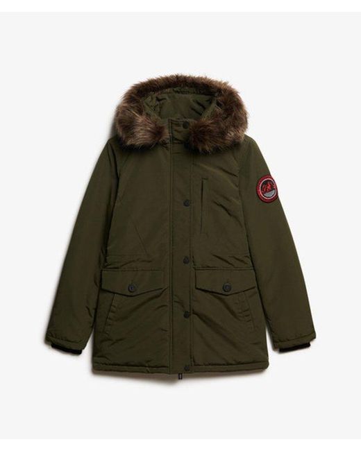 Superdry Black & Co Everest Parka Coat