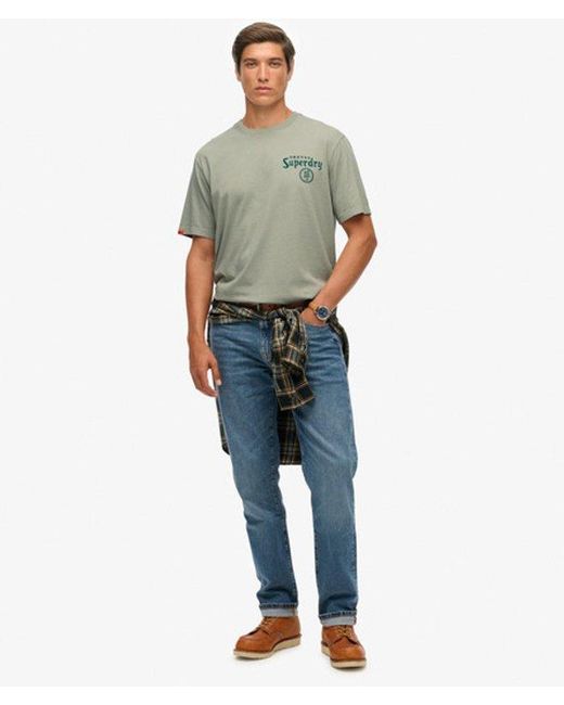 Superdry Gray & Co Tokyo Narrative Loose T-shirt for men
