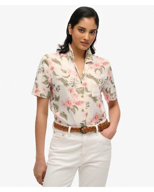 Superdry Natural & Co Beach Resort Shirt