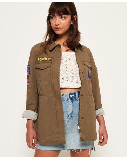 Superdry Brown Rookie Shackett Jacket