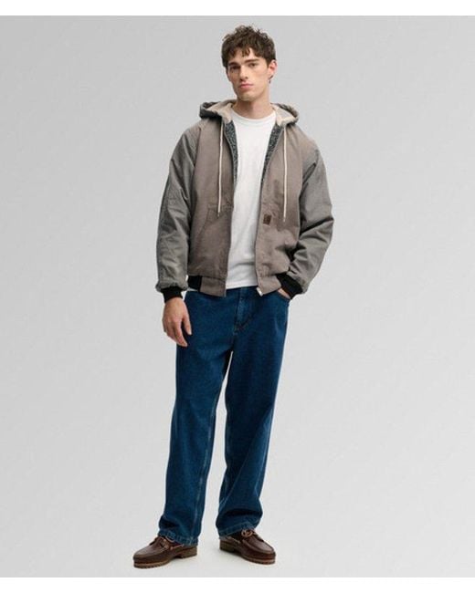 Superdry Gray & Co Carhartt Reworked Hooded Jacket for men