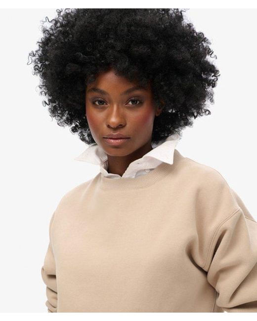 Superdry Natural Essential Logo Sweatshirt