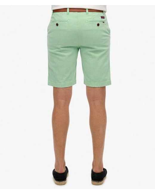 Superdry Green & Co Vintage International Chino Shorts for men
