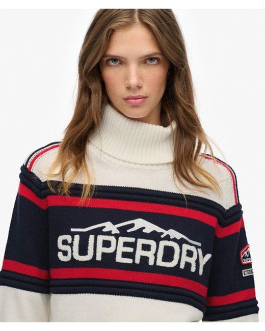 Superdry Apres Ski Coltrui in het Blue