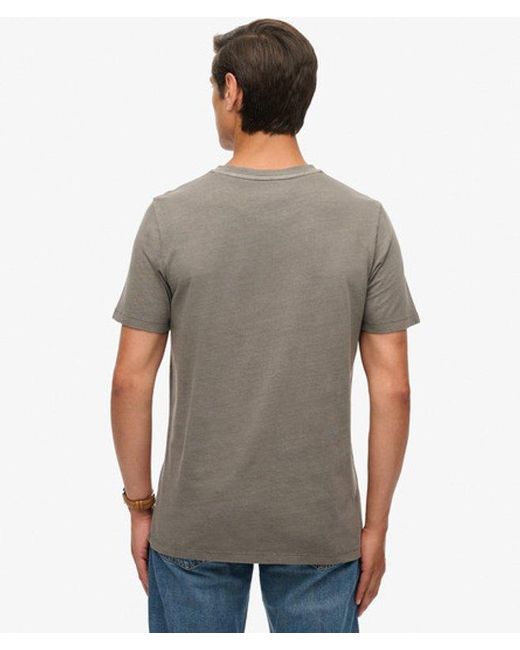 Superdry Gray & Co Classic Essential Pocket T-shirt for men