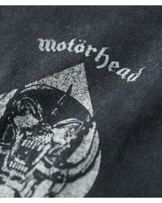 Superdry Green & Co Motörhead X & Co Cap Sleeve Band T-shirt