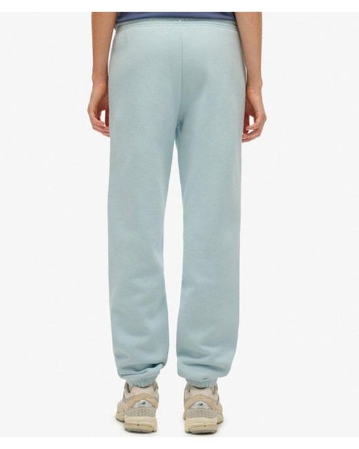Superdry Blue & Co Essential Logo Cuffed joggers